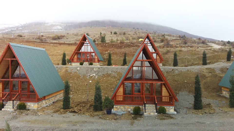 Stella 82 cabins at the Sivas winter tourism project.