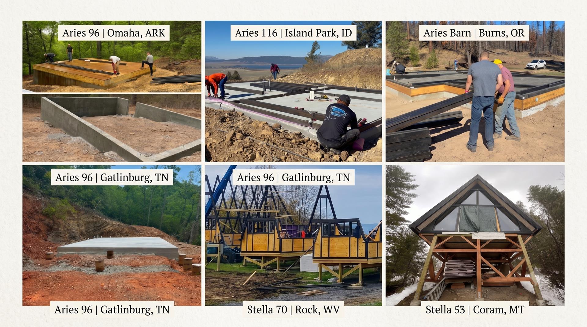 Cabin Foundation Options: Slab, Crawl Space, Piers or Helical Piles?