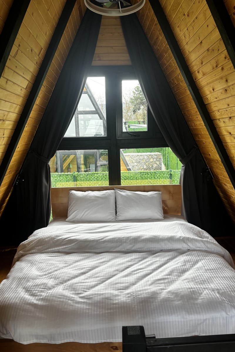 Stella 82 / Loft living furnished A-frame interior